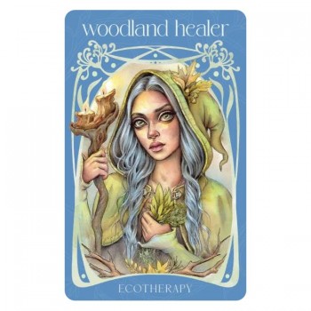 Enchanted Garden Oracle kortos Blue Angel